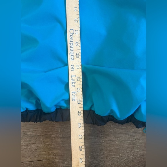 Colorblock Pullover Neon Pink Anorak Fleece Lined Snap Jacket Large Retro G4‎ - Picture 14 of 14